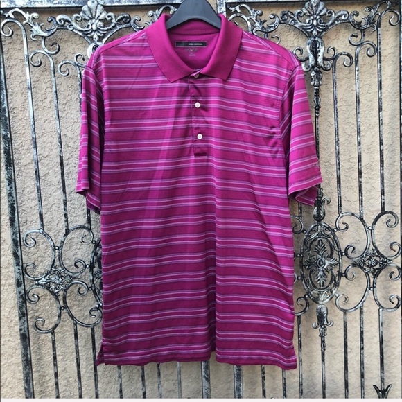 Greg Norman Collection Other - GREG NORMAN purple pink athletic golf polo shirt